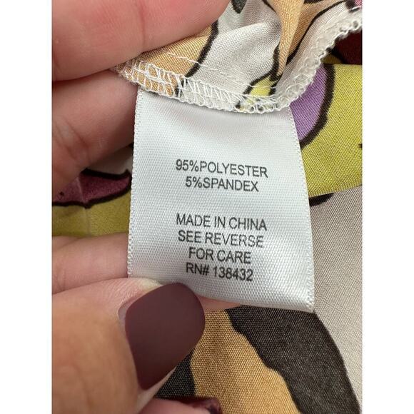 ModCloth Certainly Styled White Floral Kimono Size L/XL - Picture 9 of 9